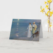 Kroyer - De kunstenaar en zijn vrouw op het strand Kaart (Gele Bloem)