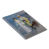 Kroyer - De kunstenaar en zijn vrouw op het strand Notitieboek (Rechterzijde)