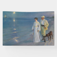 Kroyer - De kunstenaar en zijn vrouw op het strand