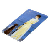 Kroyer - De vrouw van de kunstenaar en de hond van Magneet (Linkerzijde)