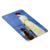 Kroyer - De vrouw van de kunstenaar en de hond van Magneet (Rechterzijde)