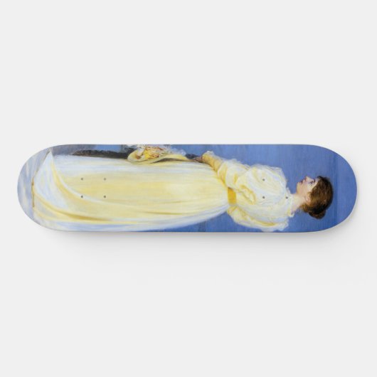 Kroyer - De vrouw van de kunstenaar en de hond van Persoonlijk Skateboard (Horizontaal)