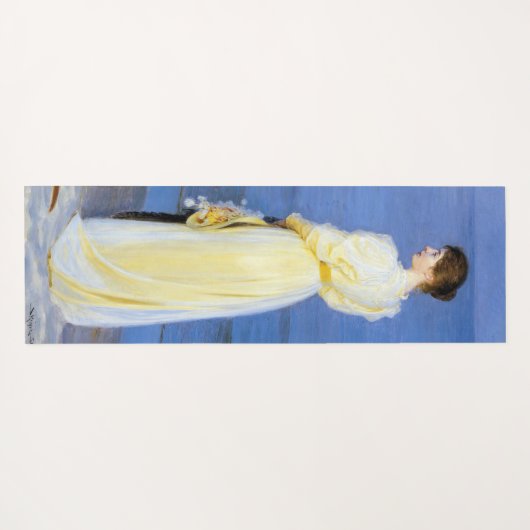 Kroyer - De vrouw van de kunstenaar en de hond van Yogamat (Achterkant (horizontaal))