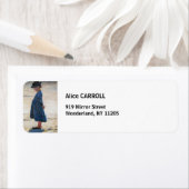 Kroyer - Little Girl op Skagen Beach Etiket (Insitu)