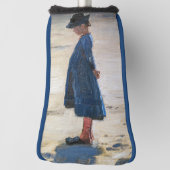 Kroyer - Little Girl op Skagen Beach Golfheadcover (Draai 90)