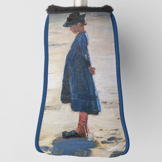 Kroyer - Little Girl op Skagen Beach Golfheadcover (Draai 90)