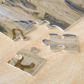 Kroyer - Little Girl op Skagen Beach Legpuzzel (Zijkant)