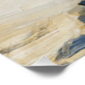 Kroyer - Little Girl op Skagen Beach Perfect Poster (Hoek)