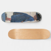 Kroyer - Little Girl op Skagen Beach Persoonlijk Skateboard (Horizontaal)