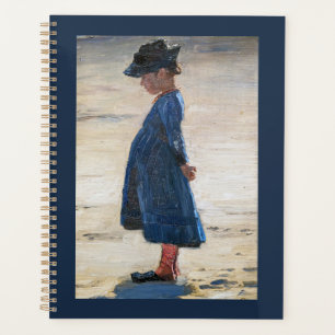 Kroyer - Little Girl op Skagen Beach Planner