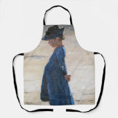 Kroyer - Little Girl op Skagen Beach Schort (Voorkant)