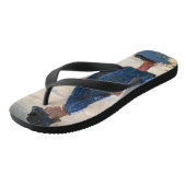 Kroyer - Little Girl op Skagen Beach Teenslippers (Schuin)