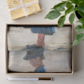 Kroyer - Little Girl op Skagen Beach Tissuepapier (Geschenk)