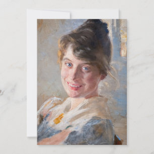 Kroyer - Portret van de vrouw van de kunstenaar Ma Kaart