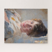 Kroyer - Portret van de vrouw van de kunstenaar Ma Legpuzzel (Horizontaal)