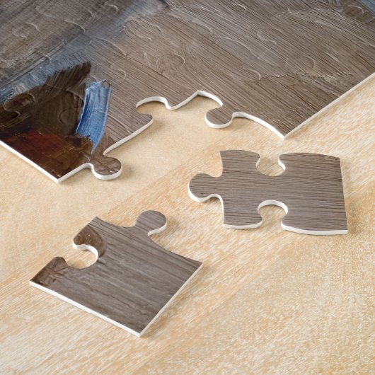 Kroyer - Portret van de vrouw van de kunstenaar Ma Legpuzzel (Zijkant)