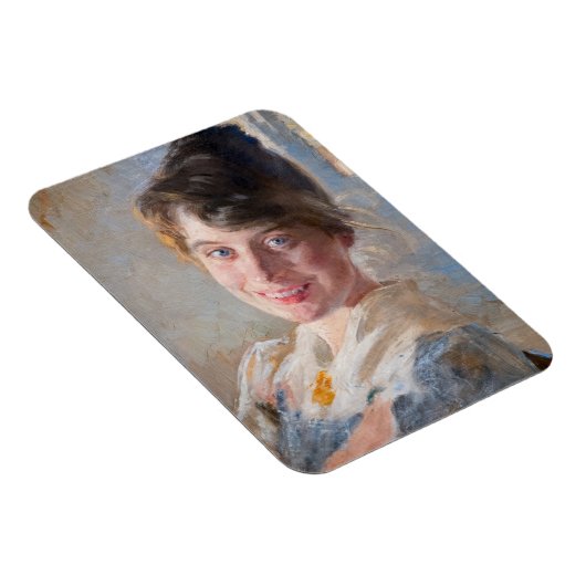 Kroyer - Portret van de vrouw van de kunstenaar Ma Magneet (Rechterzijde)