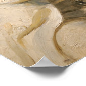 Kroyer - Self-Portreit in Skagen Beach Poster (Hoek)