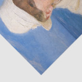 Kroyer - Self-Portreit in Skagen Beach Tissuepapier (Detail)