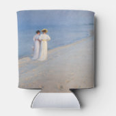 Kroyer - Summer Evening on Skagen Beach Blikjeskoeler (Achterkant)