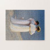 Kroyer - Summer Evening on Skagen Beach Closeup Legpuzzel (Horizontaal)