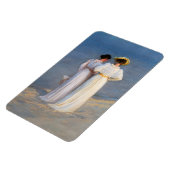 Kroyer - Summer Evening on Skagen Beach Closeup Magneet (Linkerzijde)