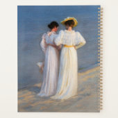 Kroyer - Summer Evening on Skagen Beach Closeup Planner (Achterkant)