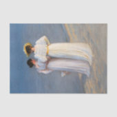 Kroyer - Summer Evening on Skagen Beach Closeup Tissuepapier (Voorkant)