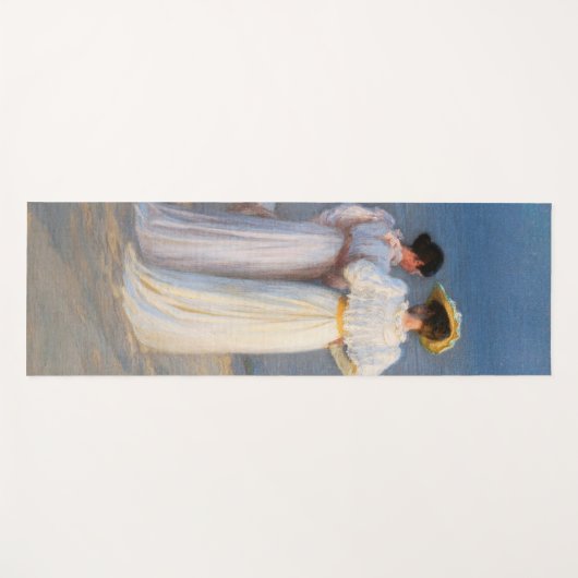 Kroyer - Summer Evening on Skagen Beach Closeup Yogamat (Voorkant (horizontaal))