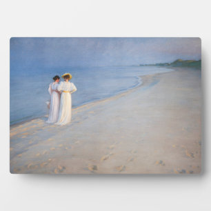 Kroyer - Summer Evening on Skagen Beach Fotoplaat