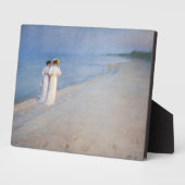 Kroyer - Summer Evening on Skagen Beach Fotoplaat (Zijkant)