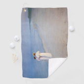 Kroyer - Summer Evening on Skagen Beach Golfhanddoek (Insitu)