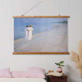 Kroyer - Summer Evening on Skagen Beach Hangend Wandkleed (Slaapkamer)