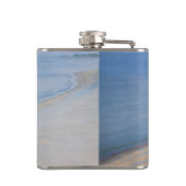 Kroyer - Summer Evening on Skagen Beach Heupfles (Achterkant)