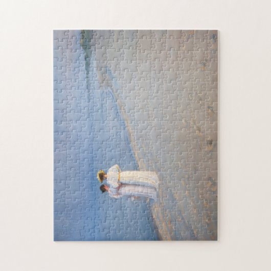 Kroyer - Summer Evening on Skagen Beach Legpuzzel (Verticaal)