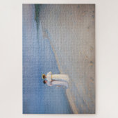 Kroyer - Summer Evening on Skagen Beach Legpuzzel (Verticaal)