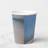 Kroyer - Summer Evening on Skagen Beach Papieren Bekers (Rechts)