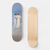 Kroyer - Summer Evening on Skagen Beach Persoonlijk Skateboard (Voorkant)