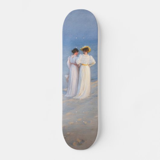 Kroyer - Summer Evening on Skagen Beach Persoonlijk Skateboard (Voorkant)