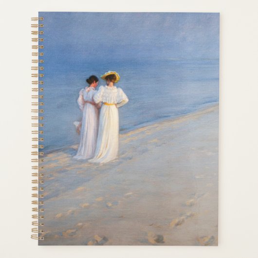 Kroyer - Summer Evening on Skagen Beach Planner (Voorkant)