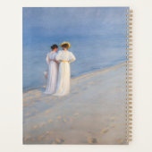 Kroyer - Summer Evening on Skagen Beach Planner (Achterkant)