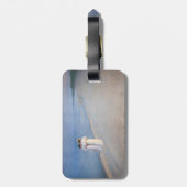 Kroyer - Summer Evening on Skagen Beach - QR-code Bagagelabel (Achterkant verticaal)