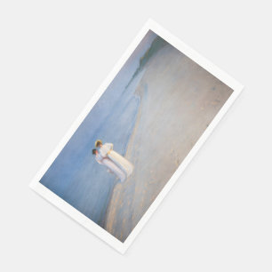 Kroyer - Summer Evening on Skagen Beach Servet