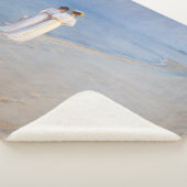 Kroyer - Summer Evening on Skagen Beach Sherpa Deken (3/4)