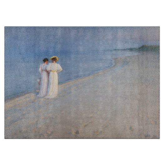 Kroyer - Summer Evening on Skagen Beach Snijplank (Voorkant)