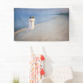 Kroyer - Summer Evening on Skagen Beach Spandoek (Insitu)