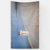 Kroyer - Summer Evening on Skagen Beach Spandoek (Verticaal)