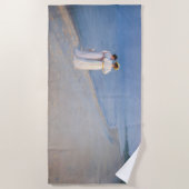 Kroyer - Summer Evening on Skagen Beach Strandlaken (Voorkant)