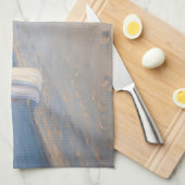 Kroyer - Summer Evening on Skagen Beach Theedoek (Quarter Fold)