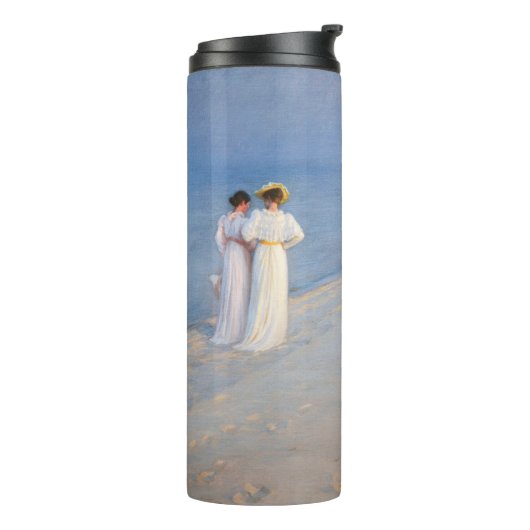Kroyer - Summer Evening on Skagen Beach Thermosbeker (Gedraaid links)